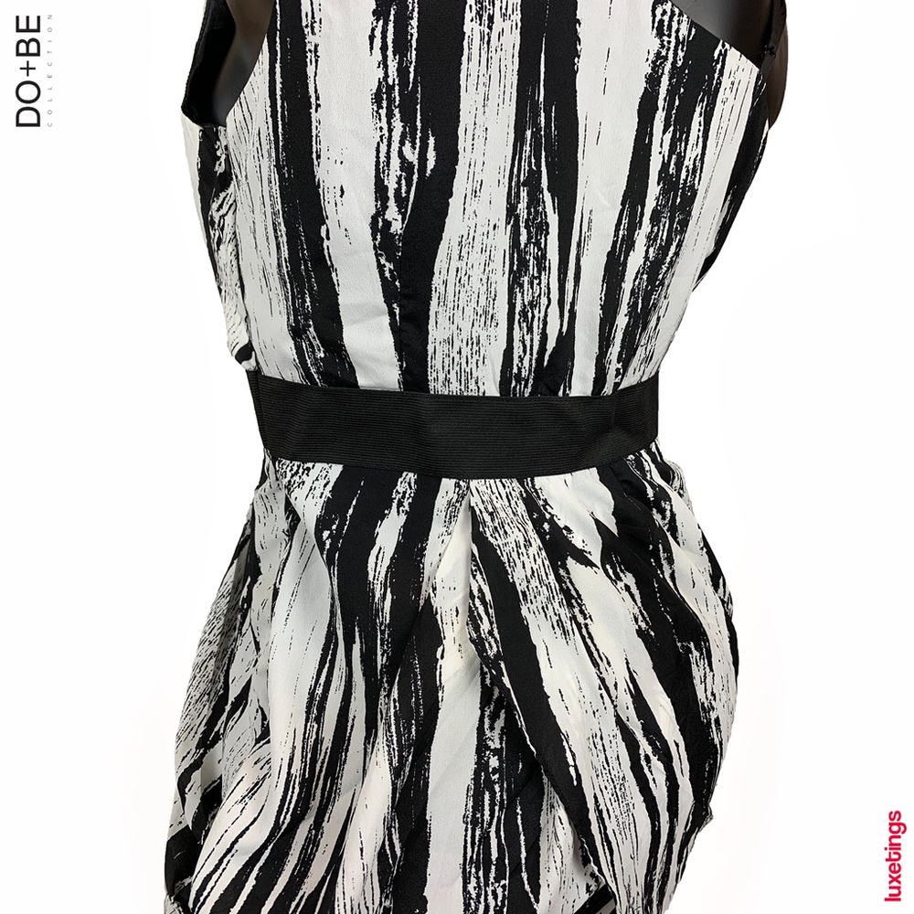 Do & Be - One Shoulder Dress w/ Bubble Gum Hem - Picture 5 of 7